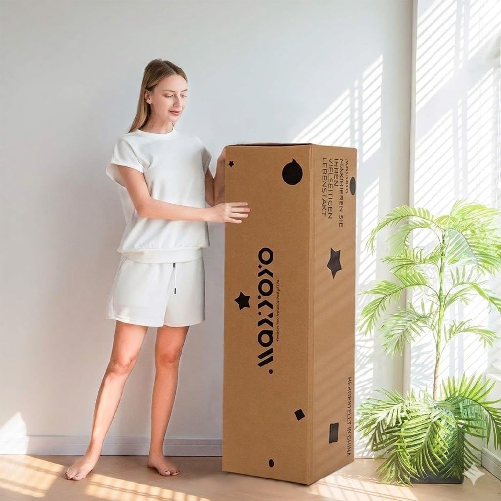 MAXYOYO Sitzsack-Bett, faltbar, Cordsamt, Schlafsofa, Bodenmatratze für Erwachsene, extra dick, 4-Fa