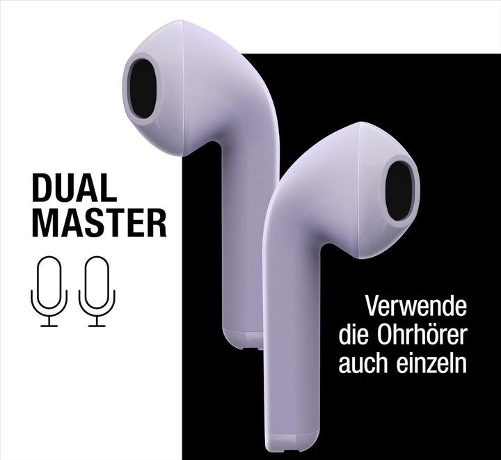 Fresh 'n Rebel Twins Core, True Wireless kabellose In-Ear Bluetooth Kopfhörer, mit Sprachassistent,
