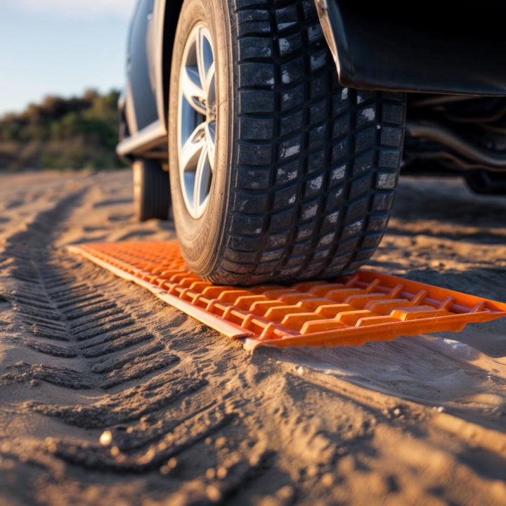2 x Anfahrhilfen Wohnmobile Offroad Anfahrhilfe 60x17,5cm Schnee Pannenhilfe Set