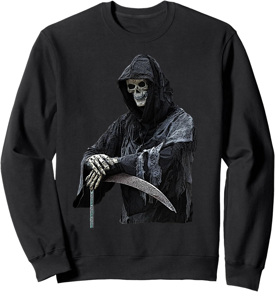 Fun Motiv mit Totenkopf im Skull Design für Herren Sweatshirt
