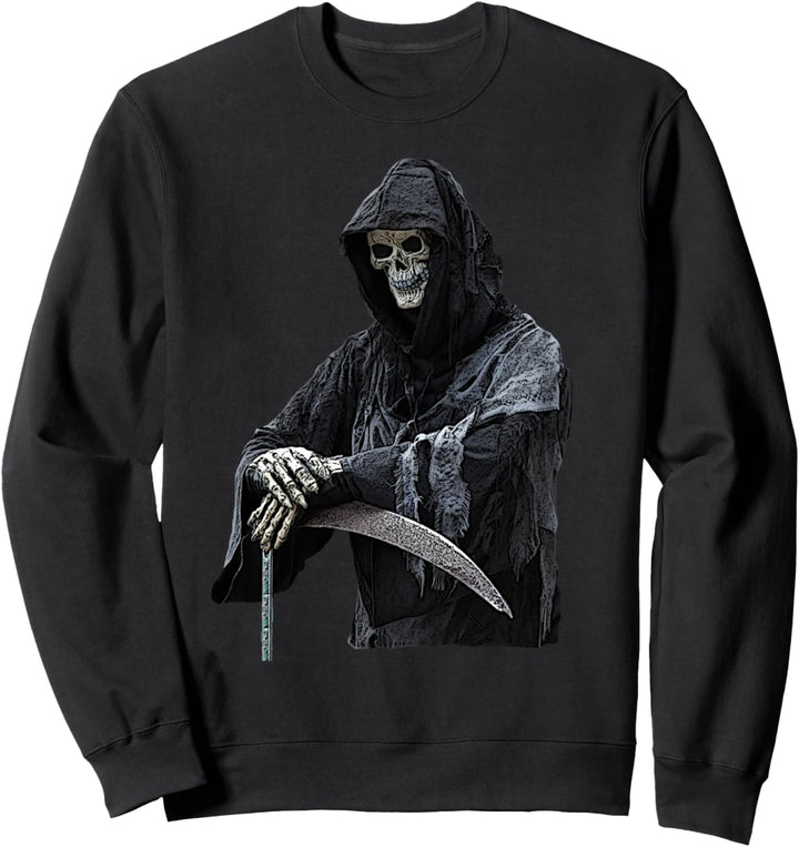 Fun Motiv mit Totenkopf im Skull Design für Herren Sweatshirt