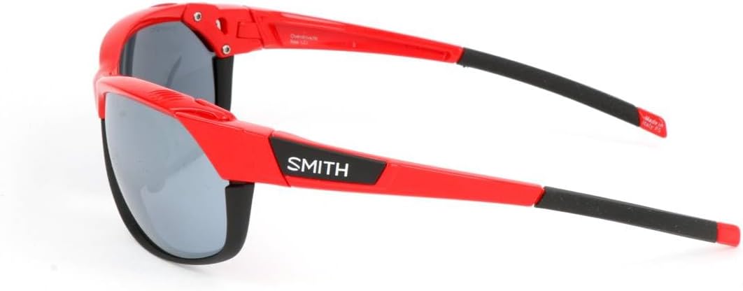 Smith Unisex-Erwachsene Overdrive/N XB LZJ 61 Sonnenbrille, Rot (Cherry Red/Sl Silver)