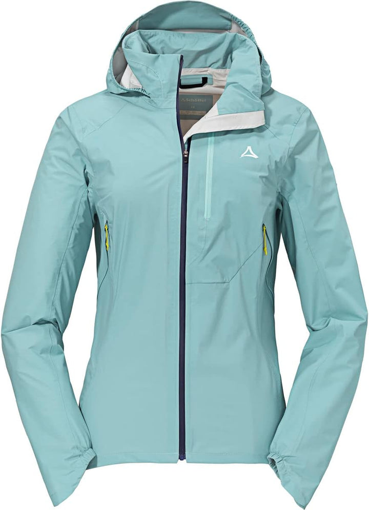 Schöffel Damen 2.5L Jacket Bohusleden L, atmungsaktive, leichte Regenjacke, wasserdichte Fahrradjack