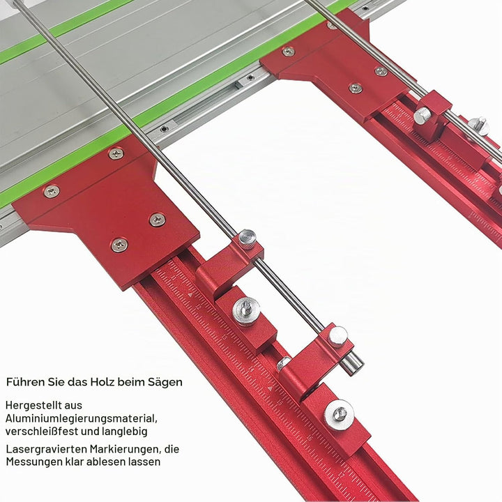 Paralleles Führungsschienensystem, 90-Grad-Führungsschienensystem, Kreissägen-Schienenset, Kreissäge