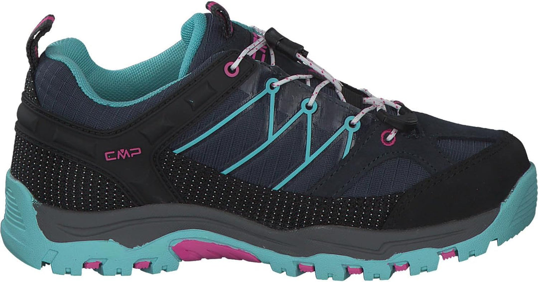 CMP Unisex Kinder Rigel Low Shoe Wp Trekking-& Wanderhalbschuhe 38 EU Blau Hellblau B Blue Acqua, 38