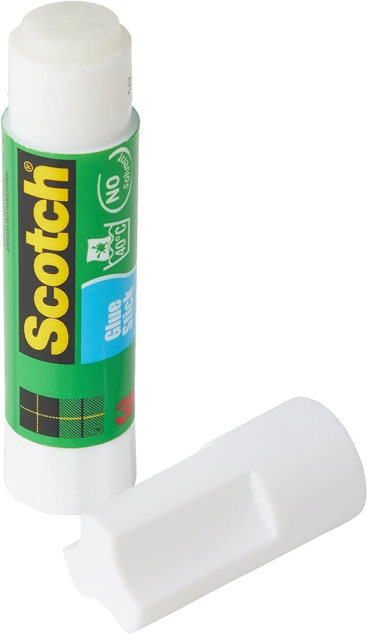 Scotch Permanent Klebestift - 1 Packung mit 30 Klebesticks ohne Lösungsmittel - 8g pro Stick - Mehrz