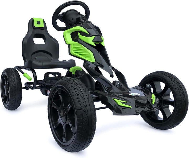 Kinder Pedal Go Kart - 5-12 Jahre, Mit Pedal, Shaum Reifen Eva Wheels