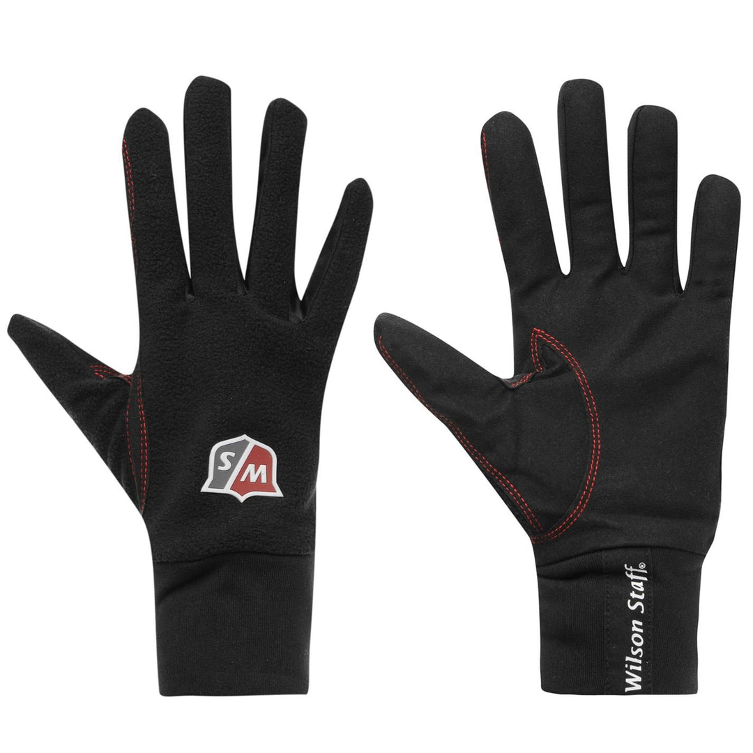 Wilson Herren Seasonal Winterhandschuhe, M XL Schwarz, XL Schwarz