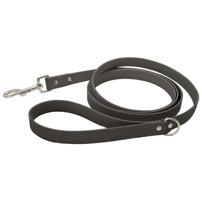2m Führleine mit Handschlaufe | 19mm Breite für kleine, mittelgrosse & grosse Hunde | weich + leicht