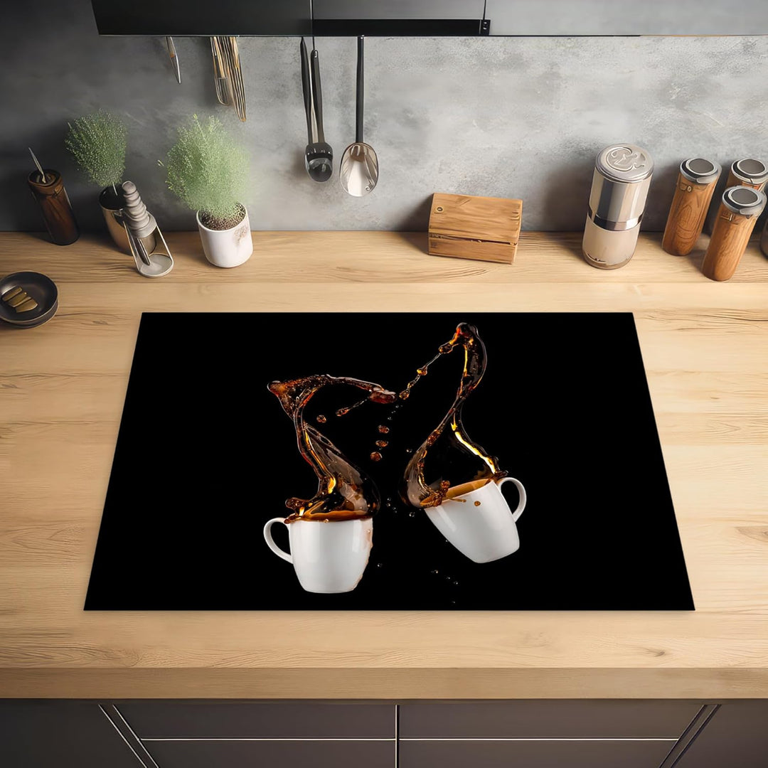 KitchenYeah© Herdabdeckplatte Einteilig Herdabdeckung Abdeckplatte für Ceranfeld Abdeckung Induktion