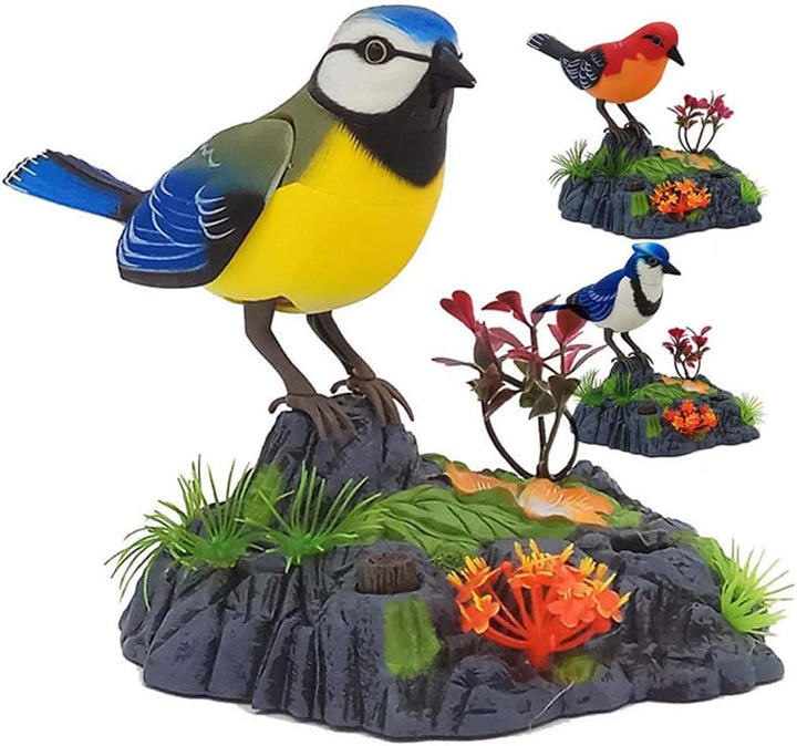 Singender zwitschernder Vogel, elektronischer sprechender Papagei, elektrisches Tierspielzeug, singe
