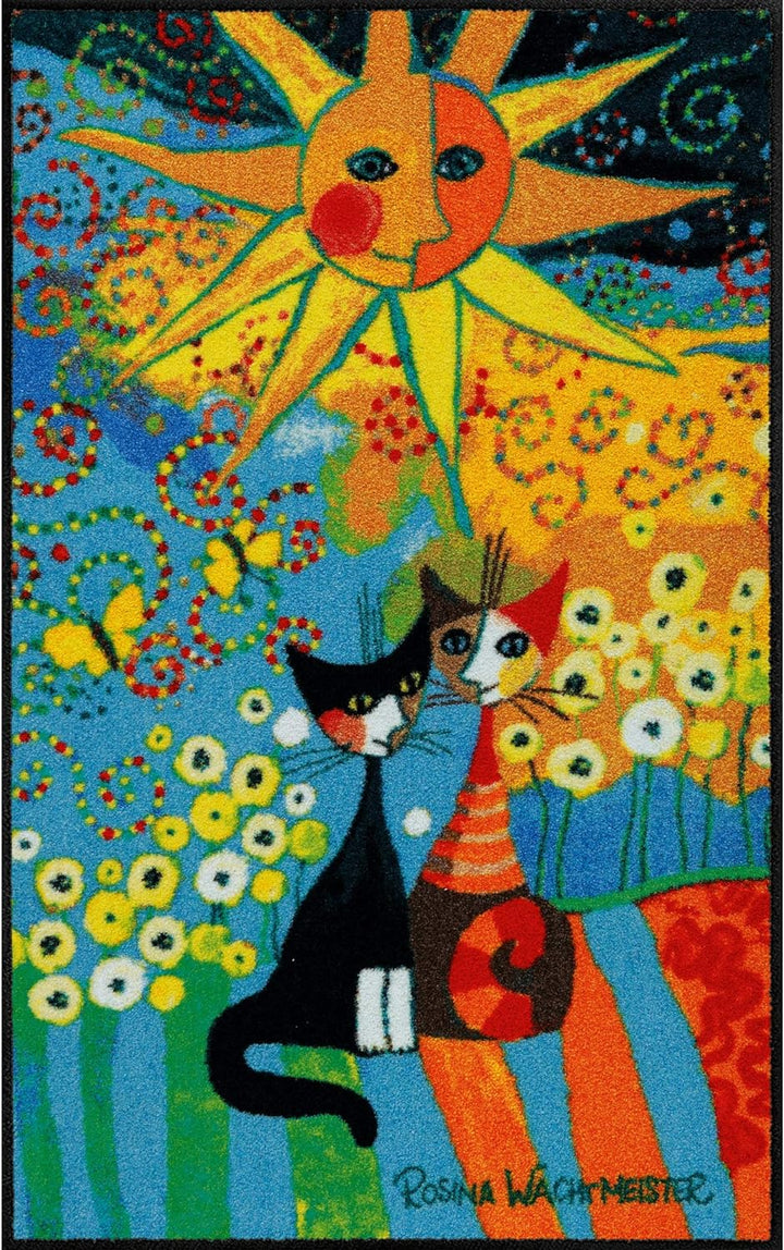 Rosina Wachtmeister Fussmatte bunt Grösse 60x85 cm