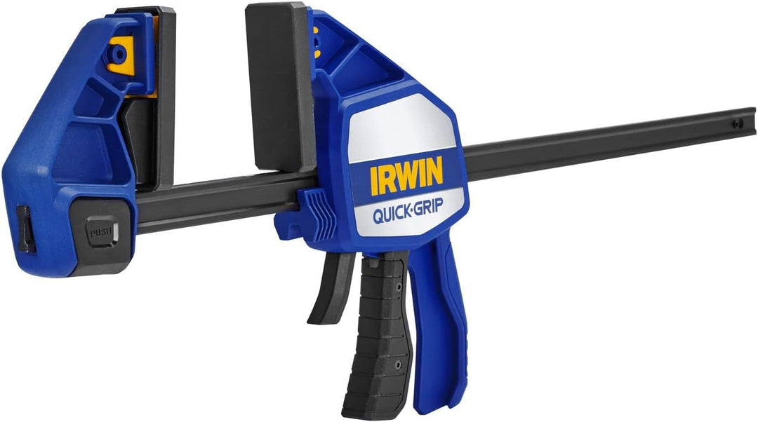 Irwin XP Einhand-Zwinge 450 mm, extrem Haltekraft 250 kg, Spreizfunktion, 10505944, 450 mm