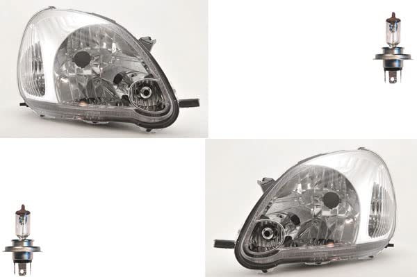Johns, passend für Toyota Yaris Scheinwerfer P10 07/03-01/06 mit H4 Set links & rechts