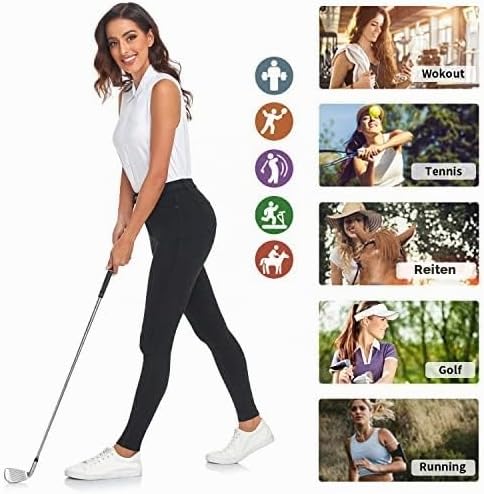 Soneven Bluse Damen Elegant Sport Tank Top mit Kragen Damen Ärmellos Poloshirt Golf Polo Sommer Ober
