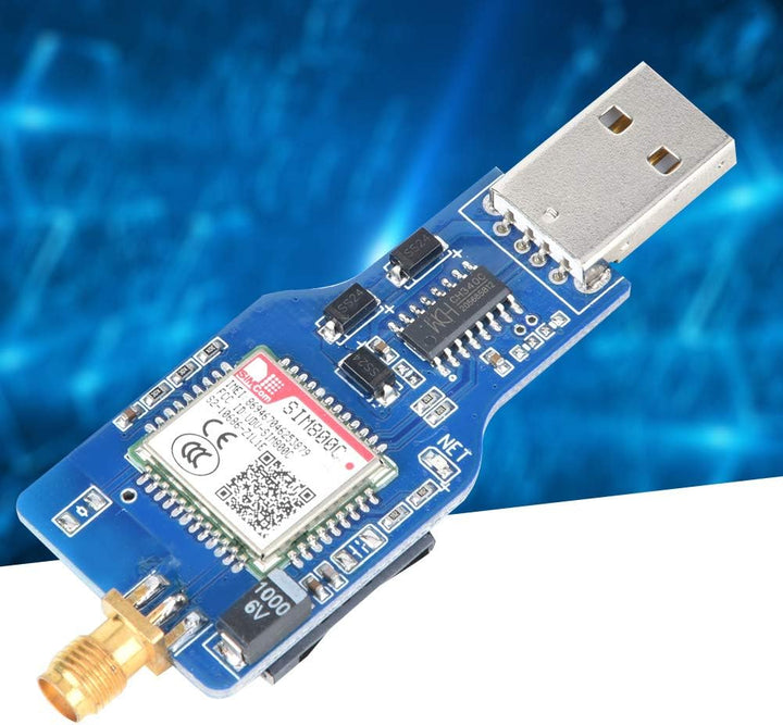 USB-zu-GSM-Modul, Vierfrequenz-GSM/GPRS SIM800C USB-zu-GSM-Seriellmodul, Wireless-Modul Quad-Band, m