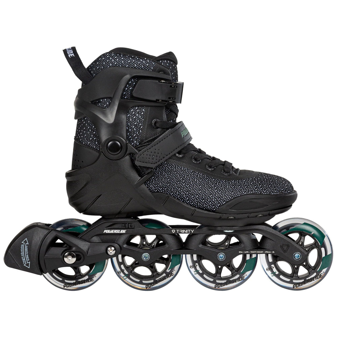 Powerslide Inline Skate Phuzion Enzo BW 90, für Fitness, für Damen und Herren 5, 5