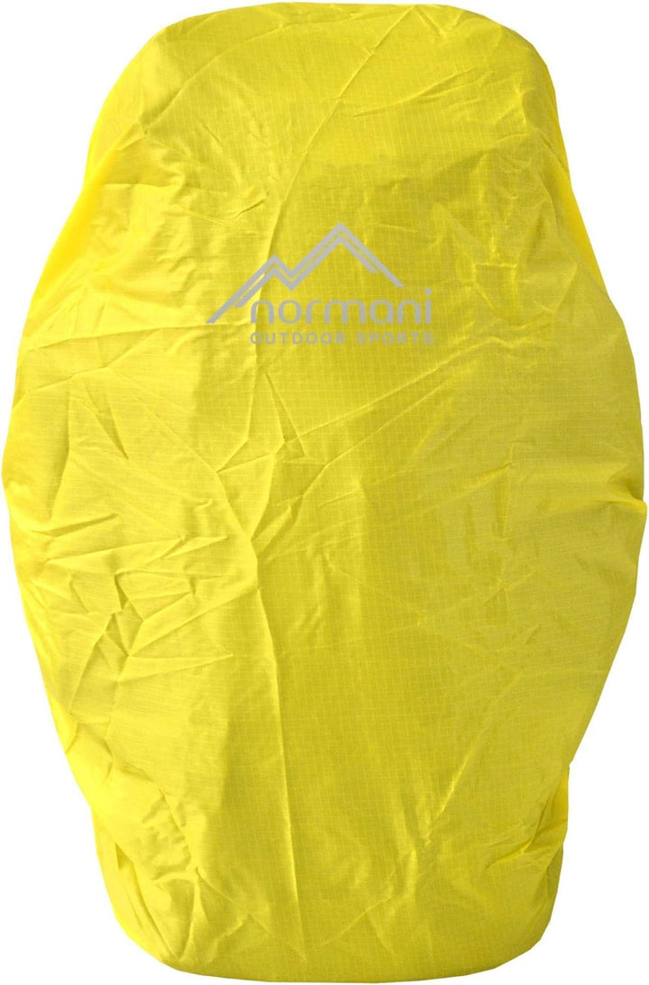 normani wasserdichter Regenueberzug Raincover Regenhülle für Backpacks Rucksack Gelb 100-130 Liter,