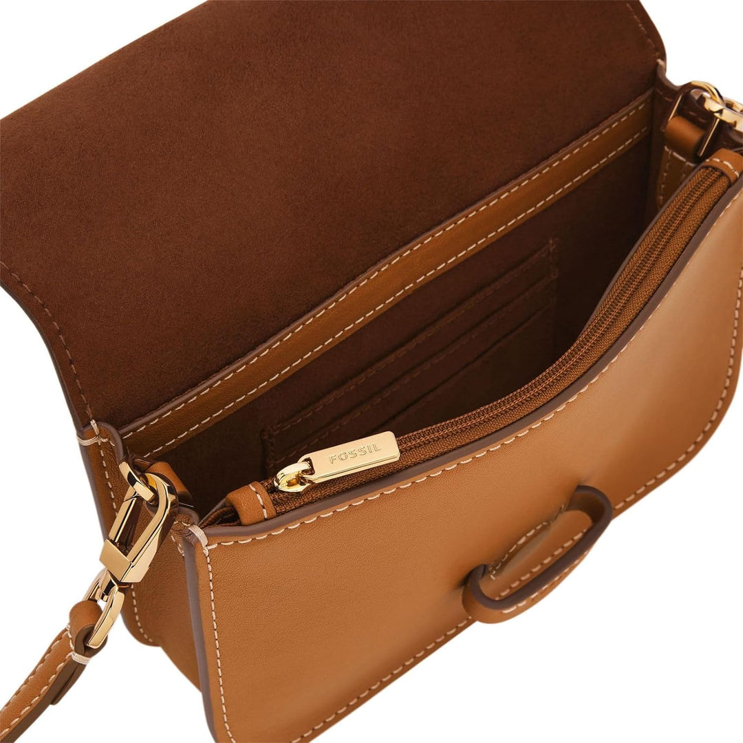 Fossil Damen Lennox Crossbody Saddle, Saddle