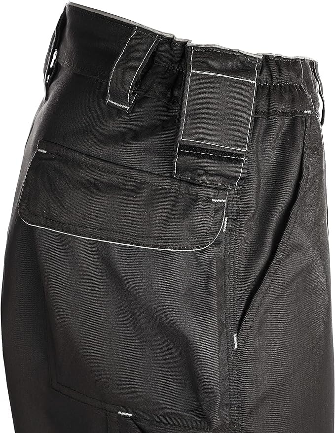 TMG | Arbeitsshorts für Herren, Kurze Arbeitshose mit Werkzeugtasche, robust & strapazierfähig, Carg