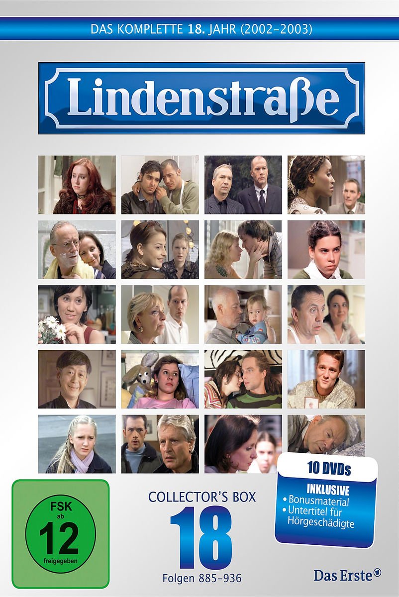 Lindenstrasse - Das komplette 18. Jahr (Collector's Box, 10 DVDs), DVD