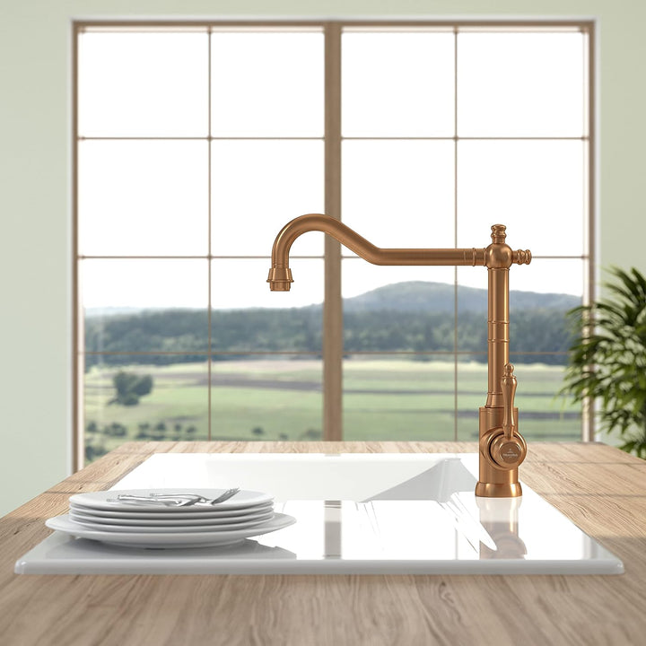 Villeroy &amp; Boch Avia 2.0 | Hochdruck | Einhand-Küchenarmatur | Bronze | 92400004 Bronze Hochdruck Fe