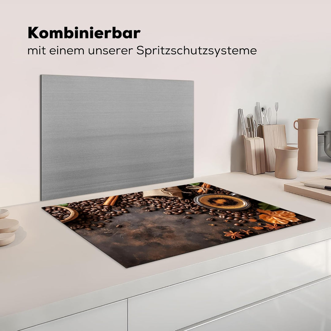 KitchenYeah© Herdabdeckplatte Einteilig Abdeckplatten Cerankochfeld Abdeckung Ceranfeld Herdplattena