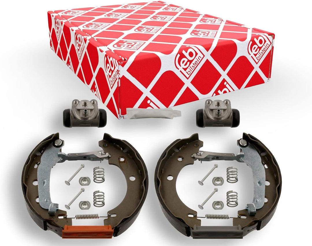 febi bilstein 37243 Bremsbackensatz mit Anbaumaterial , 1 Stück