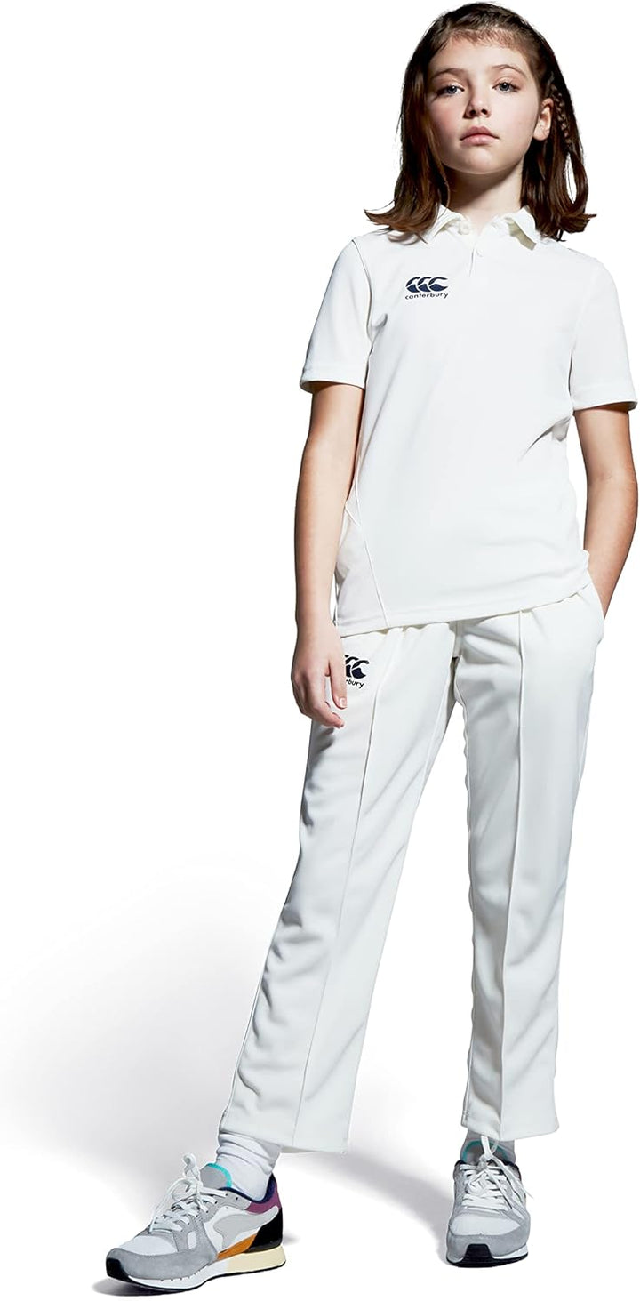 Canterbury Men's Adult Cricket Whites Shirt Polo 4 Jahre Cremefarben, 4 Jahre Cremefarben