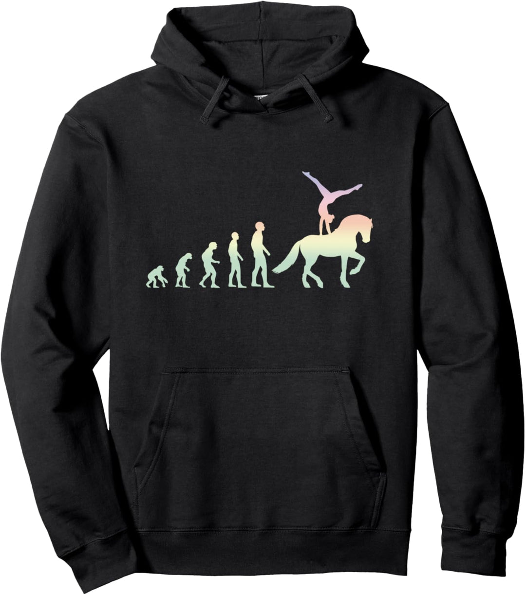 Voltigieren Evolution Reitschule Pullover Hoodie