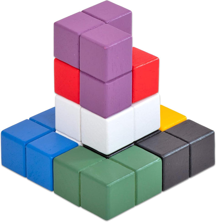 Betzold - Soma-Würfel-Karteien - Ergänzungsmaterial Räumliches Denken Mathematik Kartei 2, Kartei 2