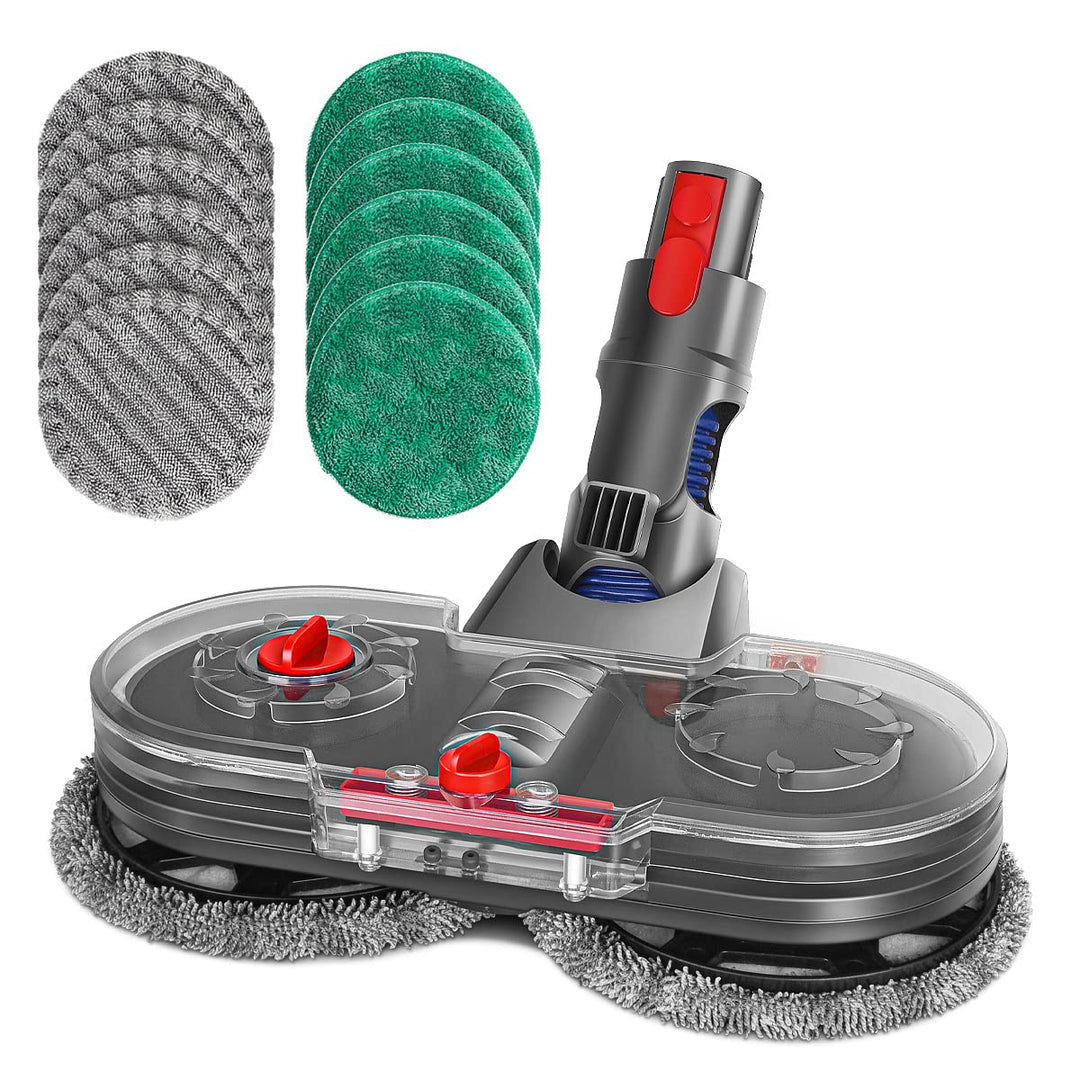 Jajadeal Elektrischer Wischaufsatz für Dyson V11 V10 V8 V7 V15 Staubsauger, Wischmopp Aufsatz Set mi