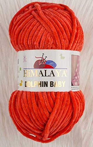 Himalaya Dolphin Baby 4 Knäuel Strickgarn 4x100 Gramm (15 oz) Babydecke Amigurumi Garn Super Bulky 5