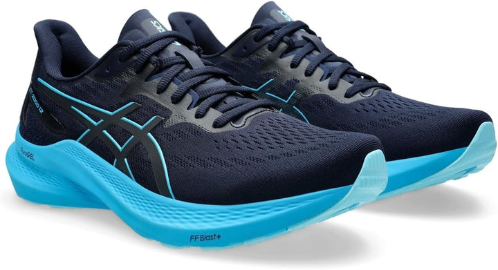 ASICS Herren Gt-2000 12 Sneaker, 39 EU Midnight Digital Aqua