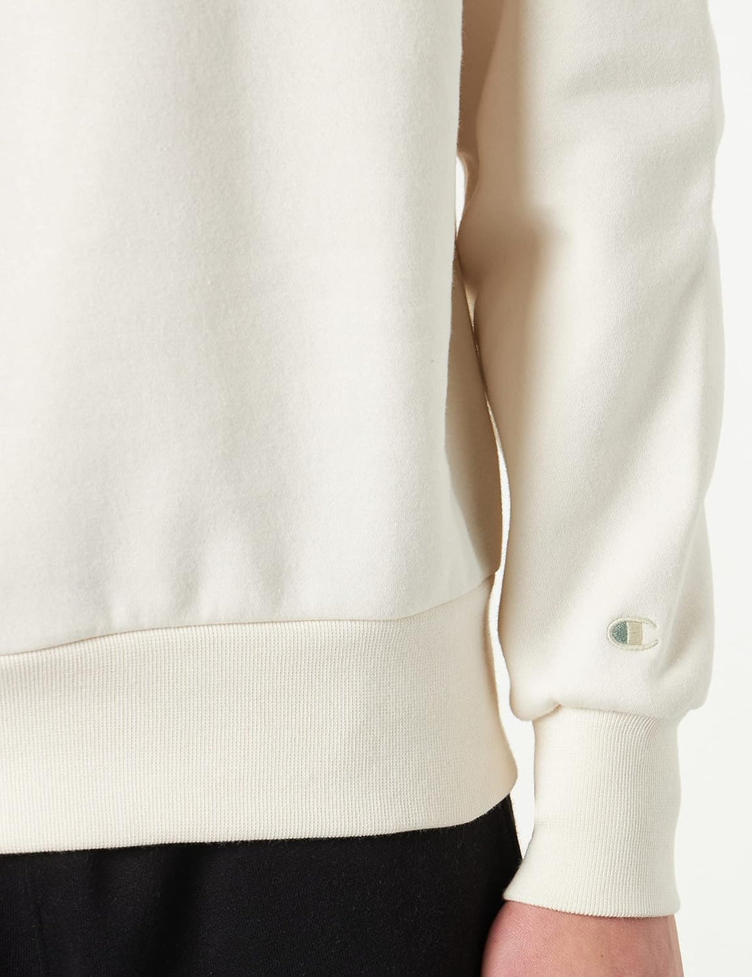 Champion Herren Eco Future Fleece Custom Fit Crewneck Hoodie, L Avorio