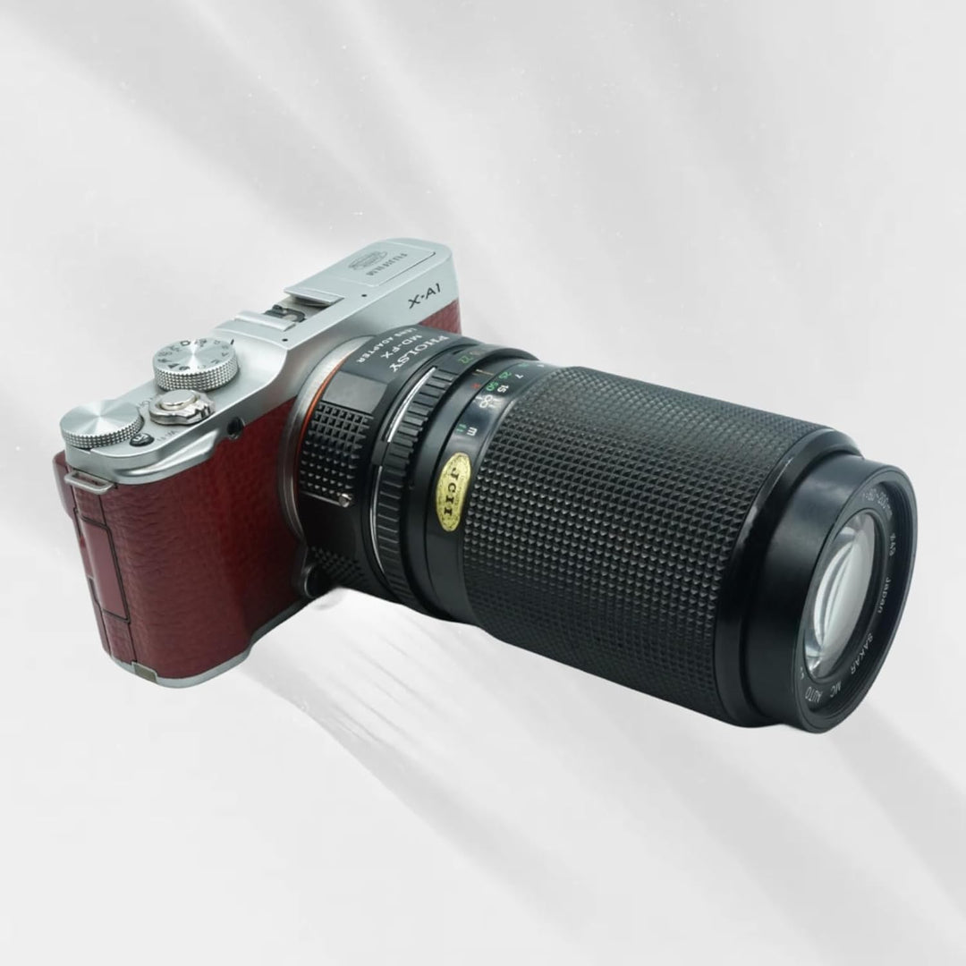 PHOLSY Objektivadapter Kompatibel mit Minolta Rokkor MD / MC / SR Objektiv auf FX Mount Kameragehäus