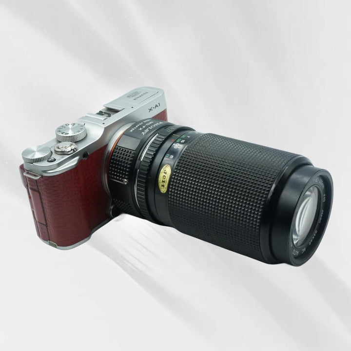 PHOLSY Objektivadapter Kompatibel mit Minolta Rokkor MD / MC / SR Objektiv auf FX Mount Kameragehäus