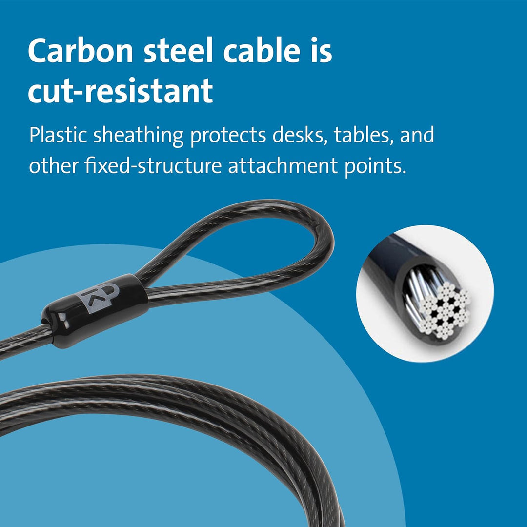 Kensington N17 Dell Notebook-Schloss – Kombination (K68008WW) schwarz, Kombination