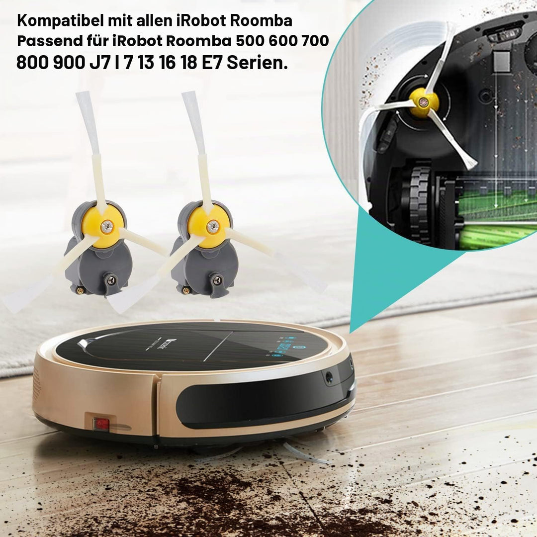 Seitenbürstenmotor + Seitenbürste für iRobot Roomba 500 600 700 800 900 655 560