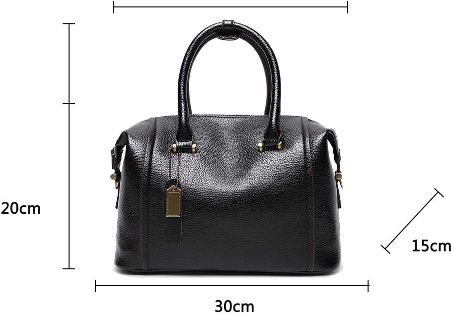 Coolives Damen Tasche Handtasche Henkeltasche aus PU-Leder Boston Umhängetasche Schultertasche Elega