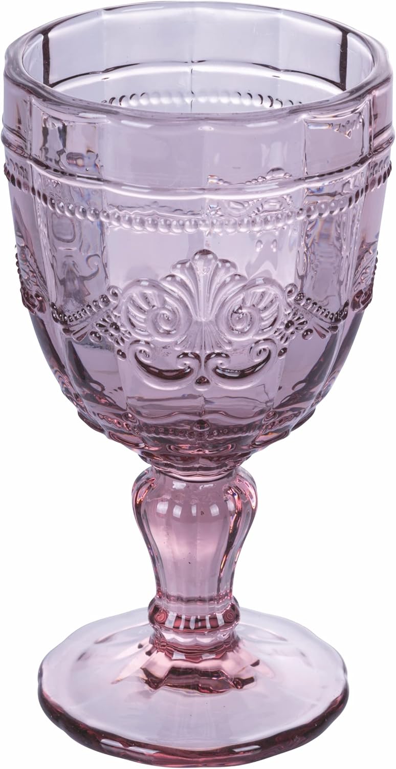 Villa d’Este Home Tivoli 2191709 Syrah Weingläser-Set, 6 Stück, Glas, Mehrfarbig