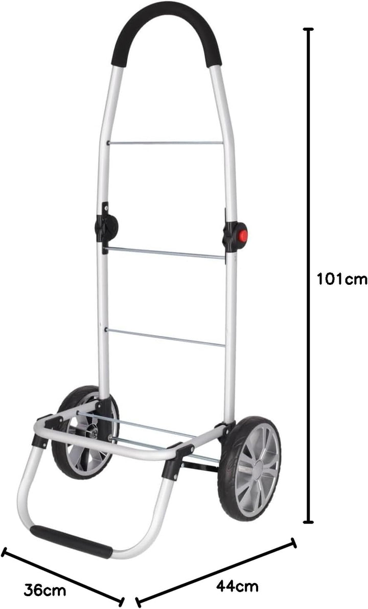 Kenorada Einkaufstrolley ER/7 45l | grosser Trolley für den Wocheneinkauf | grosses Hauptfach und Fr