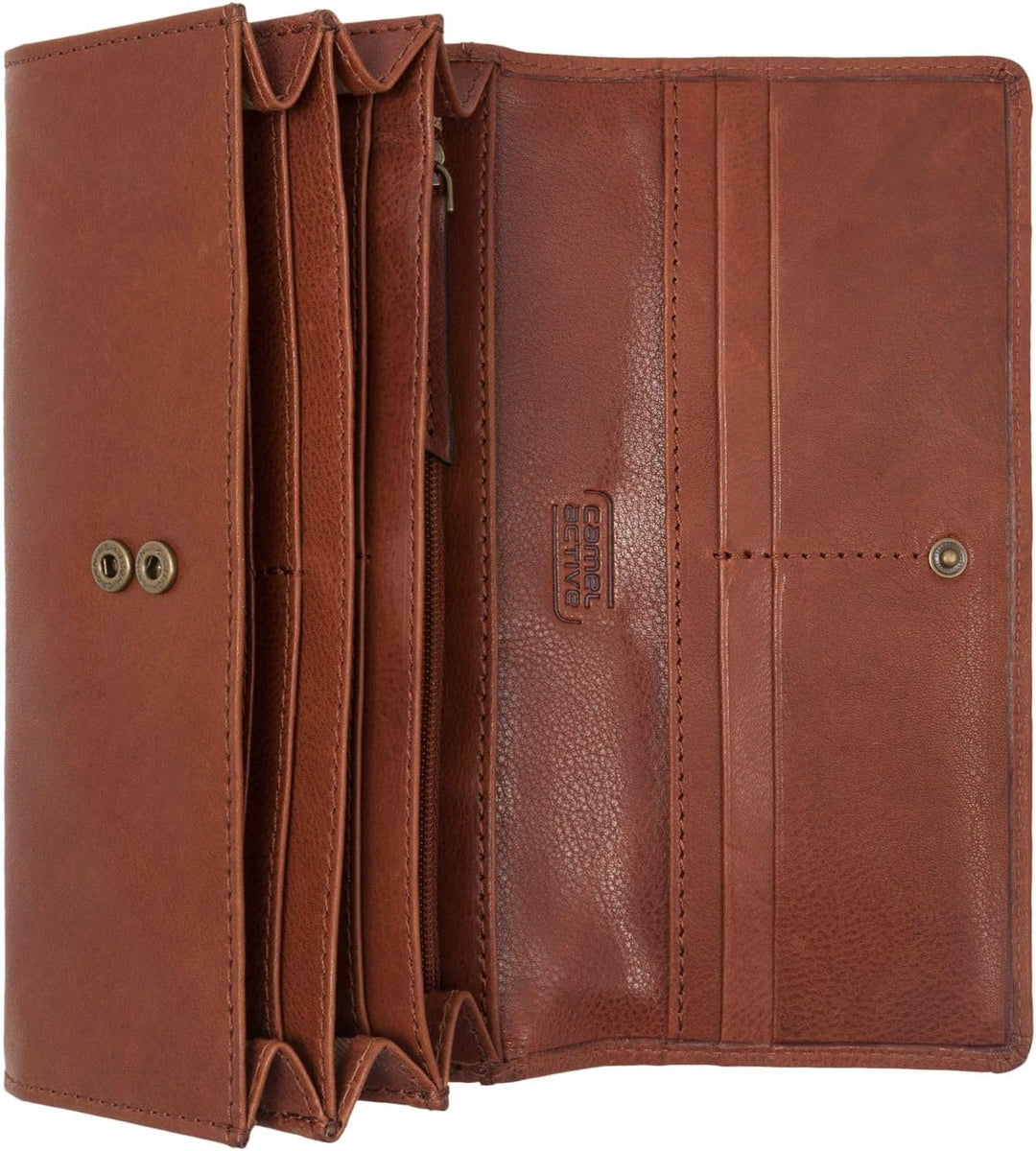 camelactive bags_Womenwear Tarma Damen Geldbörse one size, cognac, 19.2x3x10, Cognac