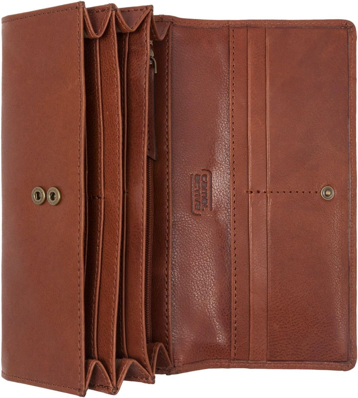 camelactive bags_Womenwear Tarma Damen Geldbörse one size, cognac, 19.2x3x10, Cognac