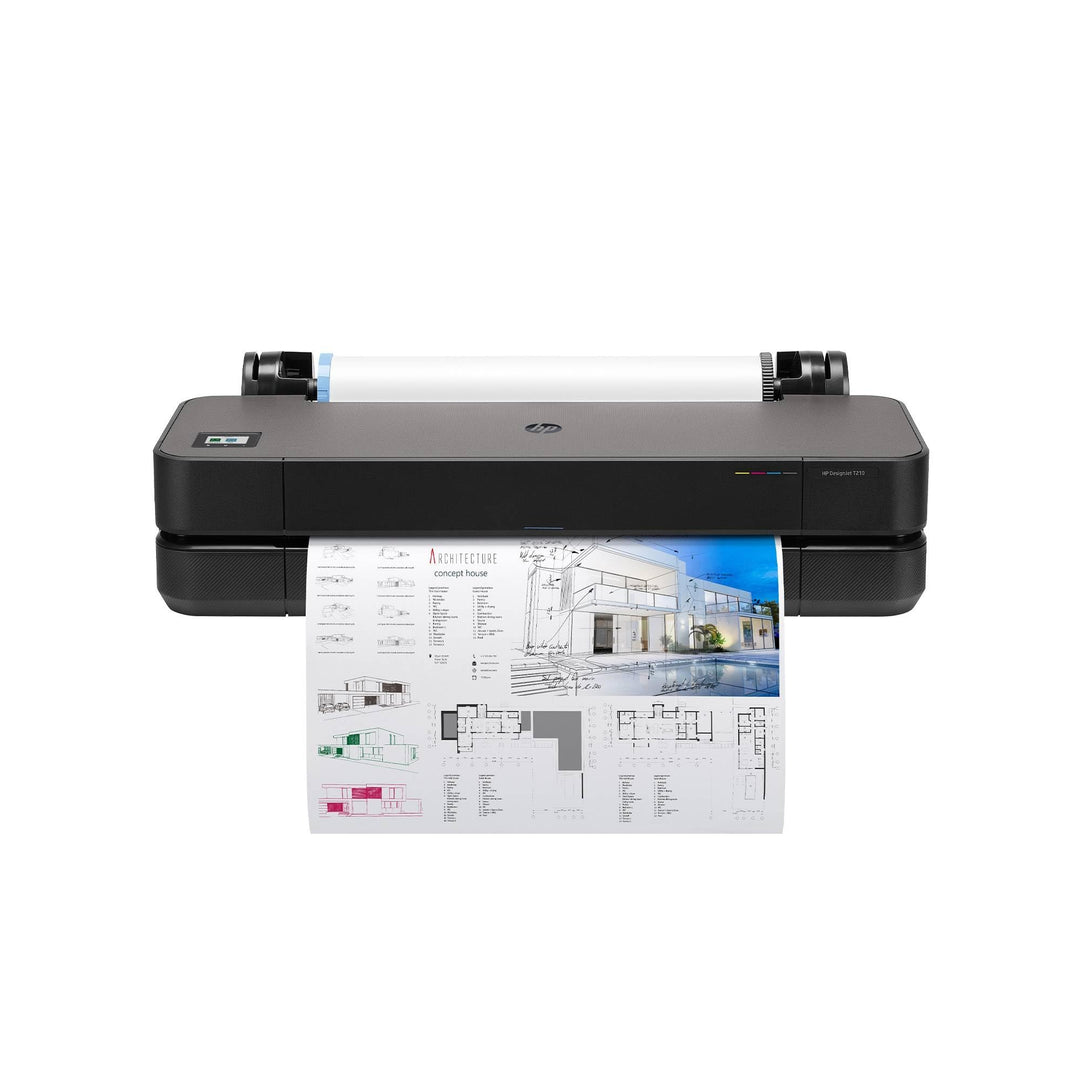 HP DesignJet T250 24 Zoll (61 cm 5HB06D), Grossformatdrucker, Plotter, Standard A4-A1, 76 A1-Drucke/