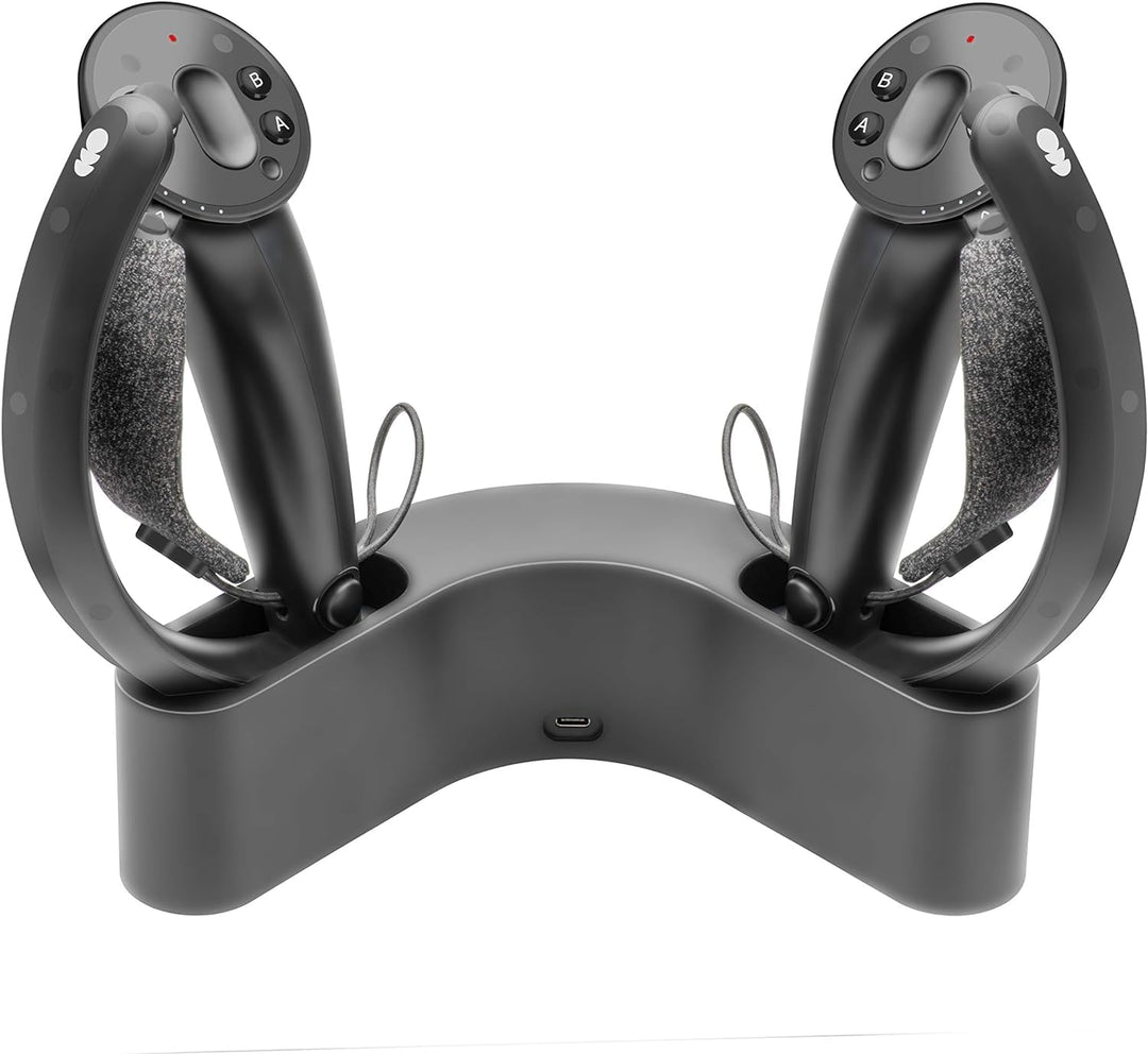 Magnetischer Dock/Stand-Halter und Organizer für Valve Index VR Controller (Schwarz), Schwarz