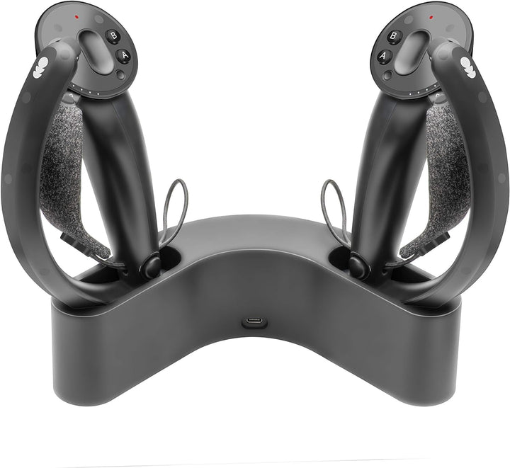 Magnetischer Dock/Stand-Halter und Organizer für Valve Index VR Controller (Schwarz), Schwarz
