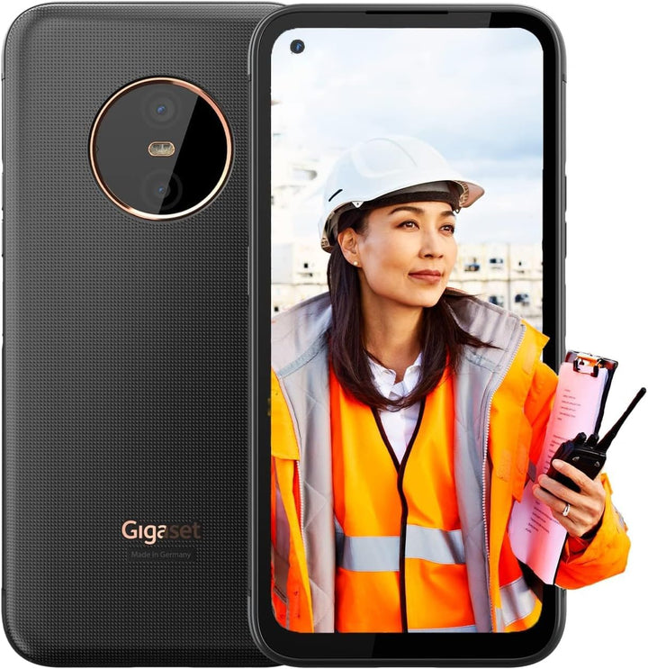 Gigaset GX6 PRO Business-Smartphone 5G - staub- & wasserdicht IP68, Militärnorm - 6,6" FHD+ Display