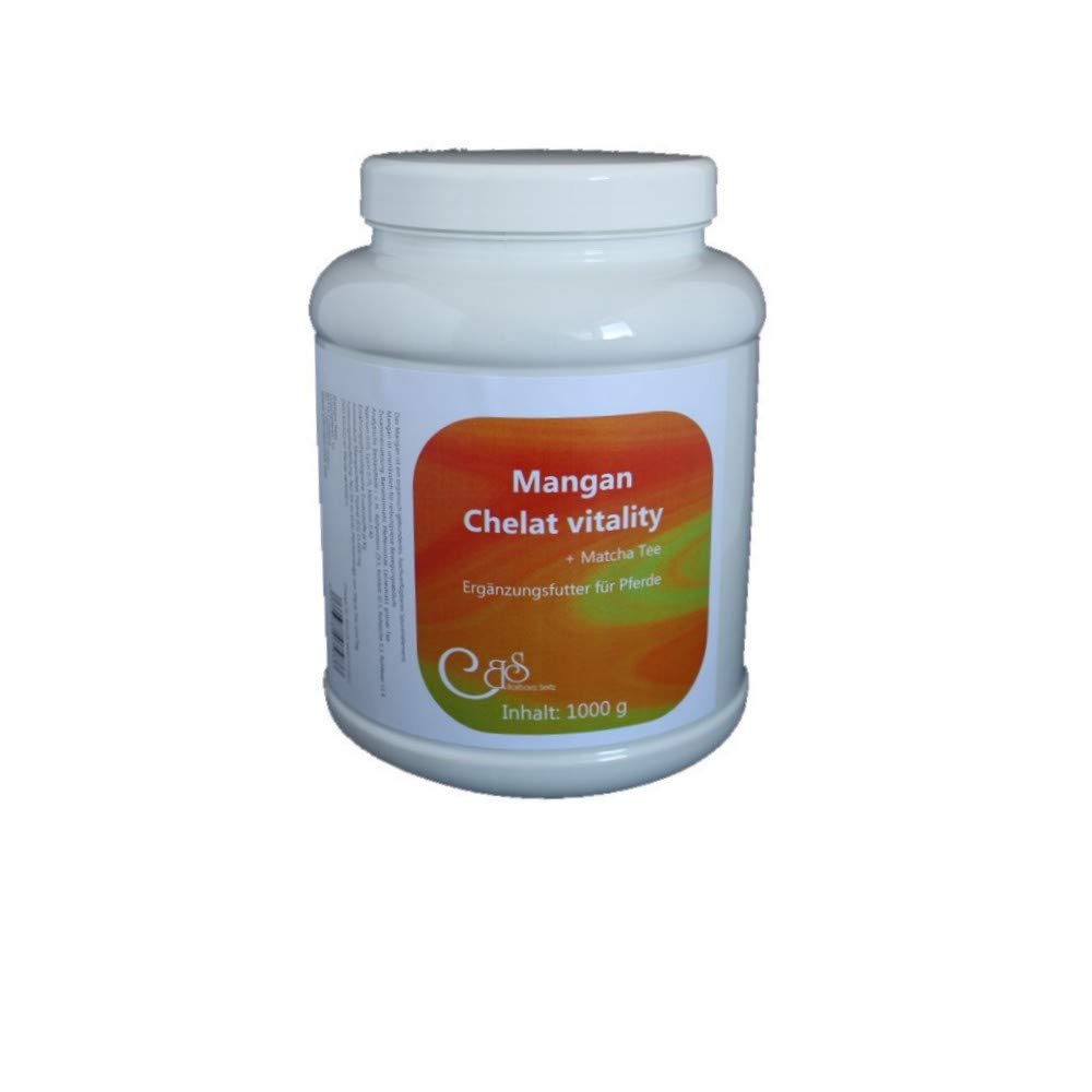 Mangan Chelat Vitality 1000 g | bei erhöhtem Manganbedarf | Kräuter Pferde | Ergänzungsfutter Pferde
