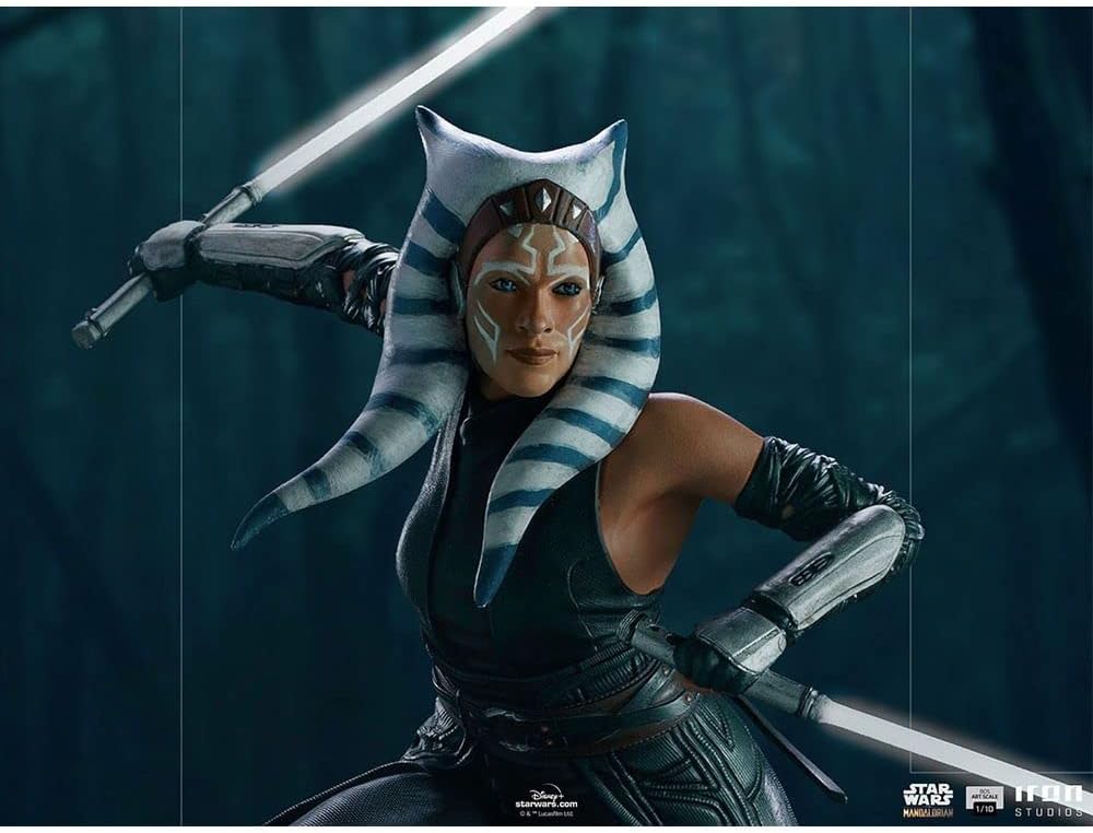 Iron Studios BDS: Disney Star Wars The Mandalorian - Ahsoka Tano Art Scale Polystone Statue (1/10) (